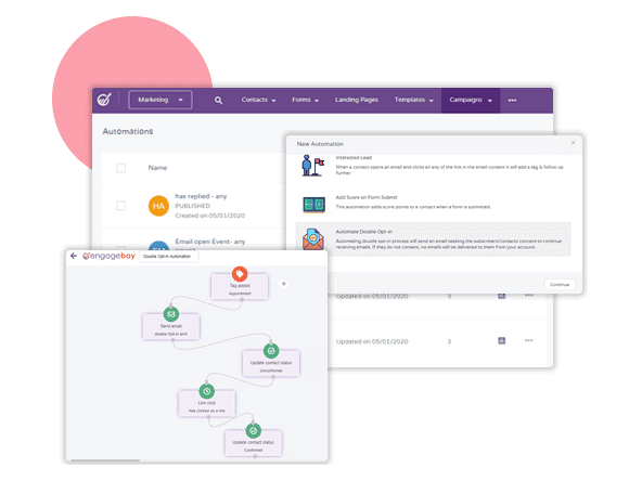 EngageBay Automations