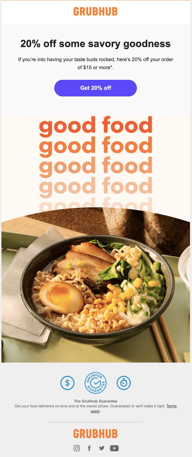 win-back email example for eCommerce