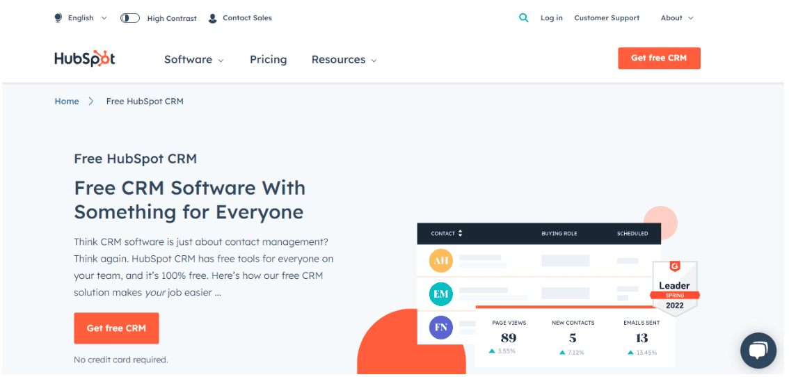 HubSpot architecture CRM platform